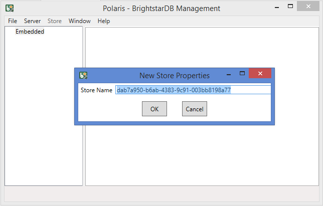 Create a data store in Polaris
